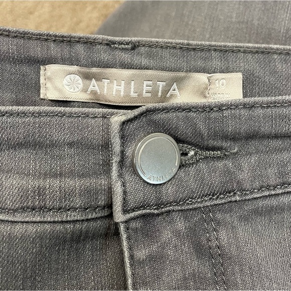 ATHLETA JEANS | SCULPTEK SKINNY JEAN in GRAY WASH size 10 - Picture 4 of 11